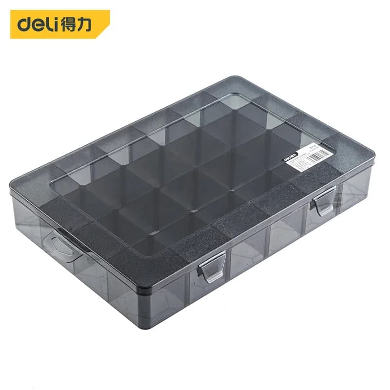 9-24 Griglie Organizzatore di Stoccaggio Contenitore Regolabile Scomparto Scatola di Immagazzinaggio di Plastica Contenitore di Visualizzazione di Parti di Utensili Multifunzione