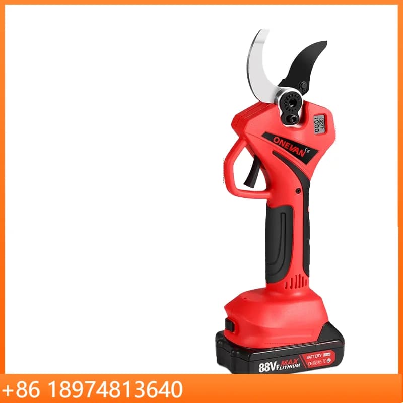 Electric scissors for pruning bonsai for 2-speed battery fruit trees