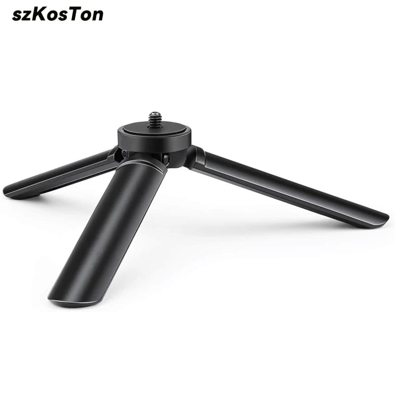 Mini extendable camera tripod Portable Tripod with selfie stick handle for DSLR Camera Support webcam phone support for Vlog selfie
