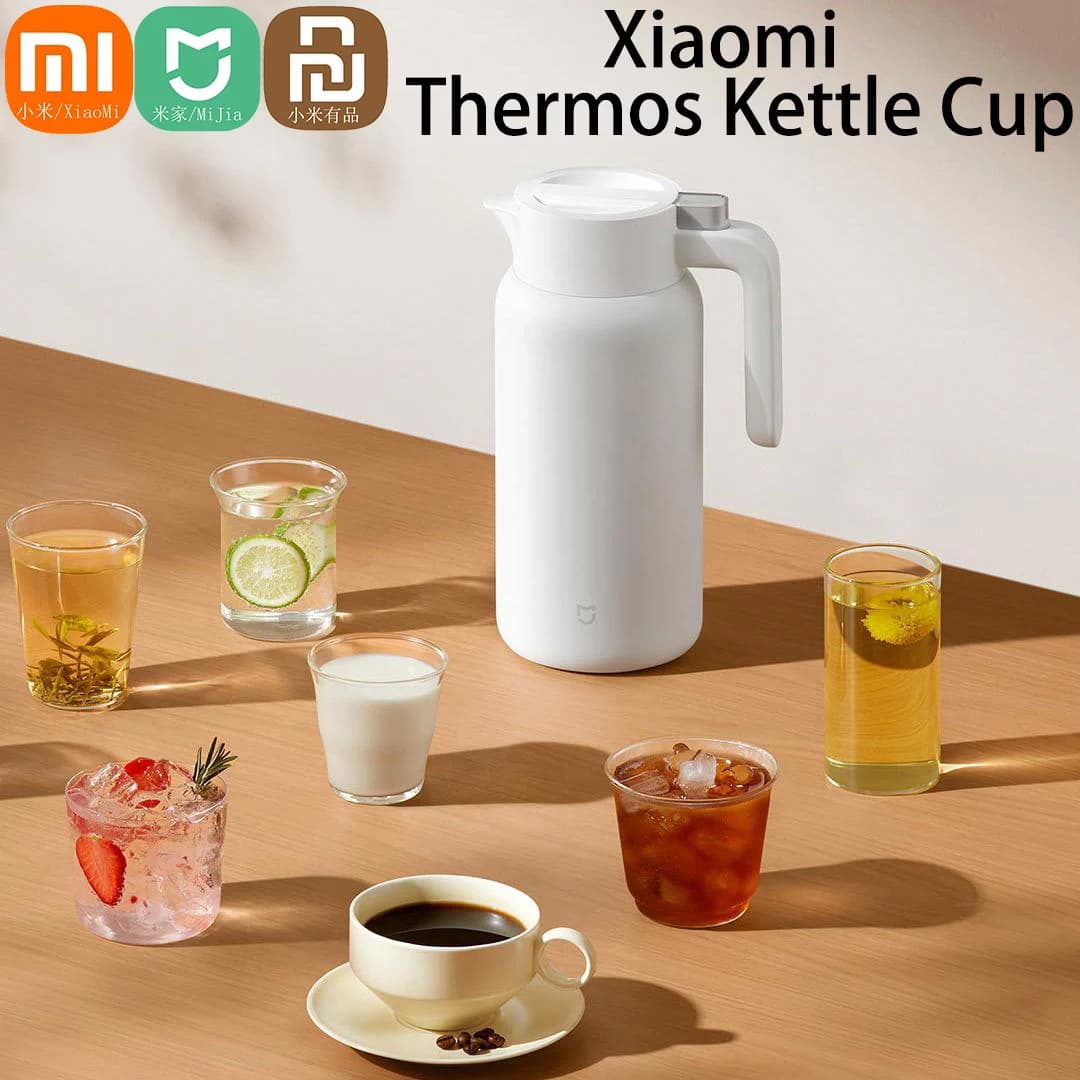 Xiaomi Smart Coffee Thermos Hot/Cold Kettle Cup Vacuum Insulated Bottle For Drinks Carafe Hot Water Tea Dispenser For Mi Home