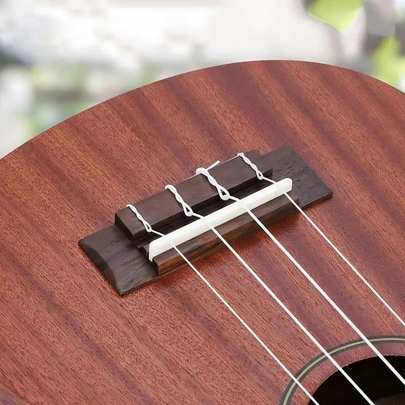 Comprehensive Ukulele Bridge and Saddles Replacement Set for Instrument Care