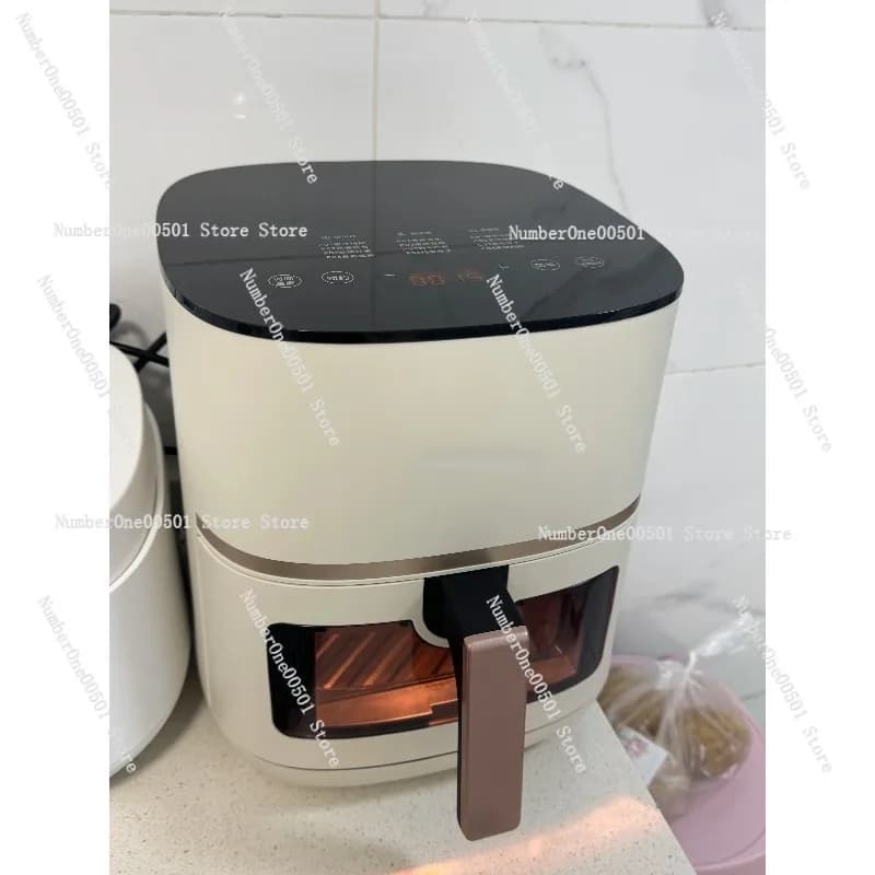Air fryer household new touch electric oven large capacity visual electric fryer all-in-one machine