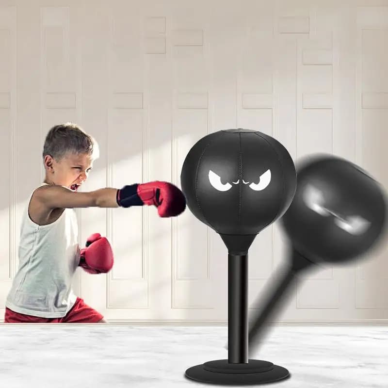 Table boxing bag Desk boxing bag with suction Funny Punch Rage Bag Table bag Anti-stress table boxing bag with air pump