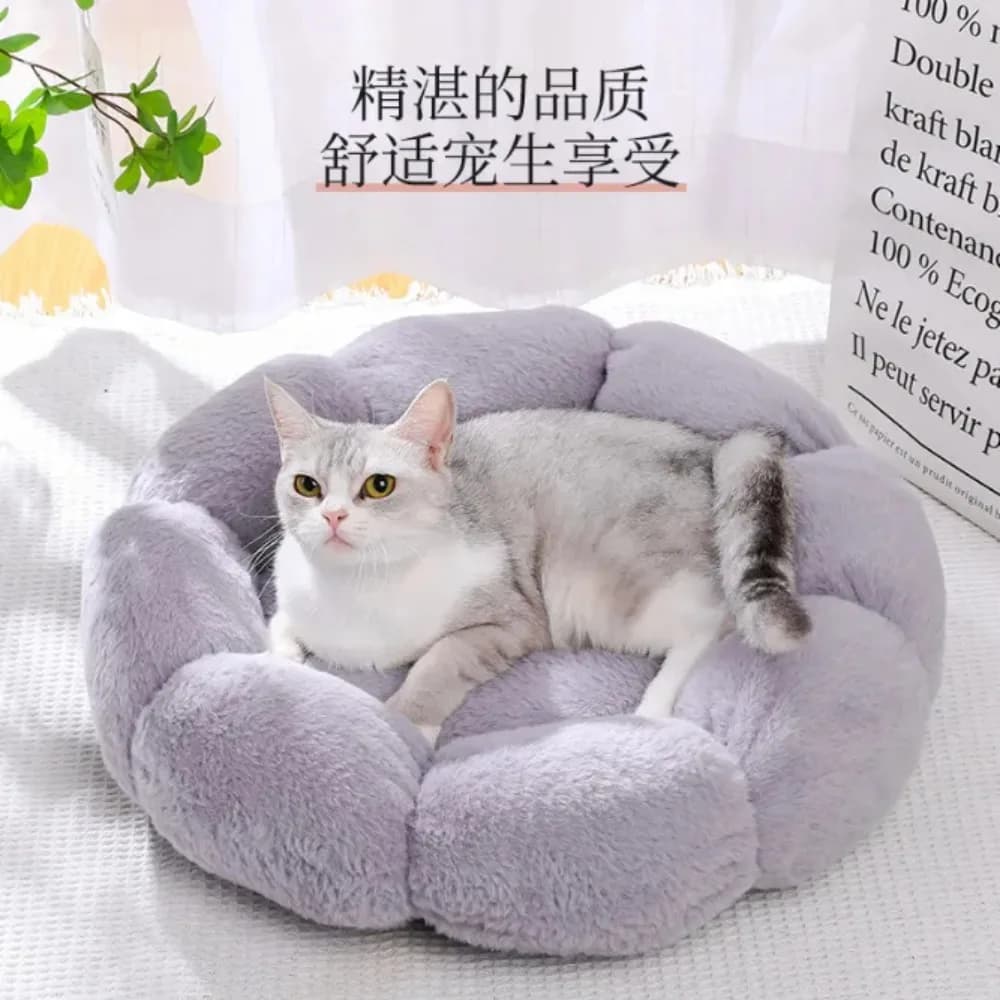 Cuccia per Animali Domestici Lavabile, Tappetino in Peluche per Cani e Gatti, Cuscino Ortopedico per Cuccioli e Gattini, Accessori per Animali