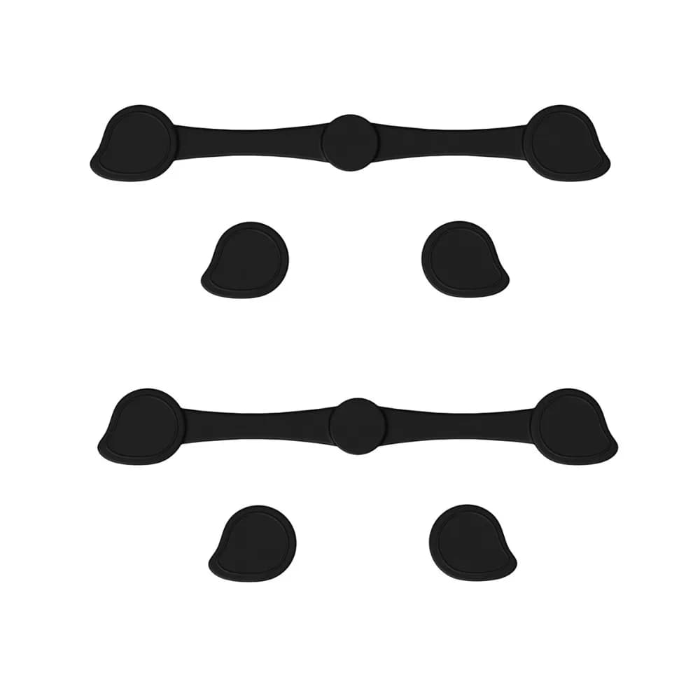 2 Set of Silicone Magnetic Clips Heat Resistant for Air Fryer, Reusable, Non-Scratching, Removable Buckle for Air Fryer Coating