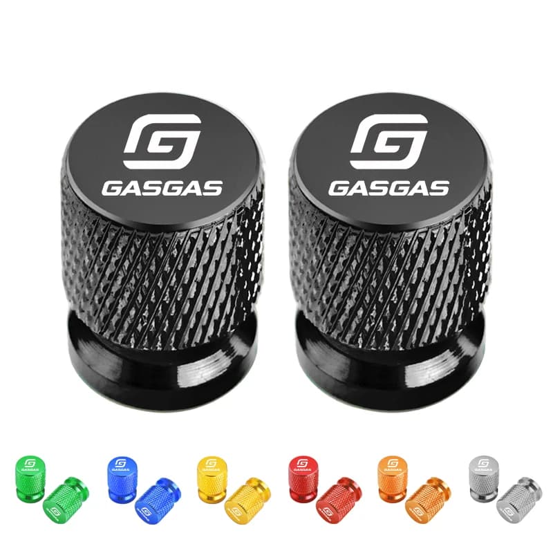 NUOVI Accessori Moto: Tappi Valvola Pneumatici in Alluminio CNC per GASGAS MC450F EC300 GP SM 700 900 EC