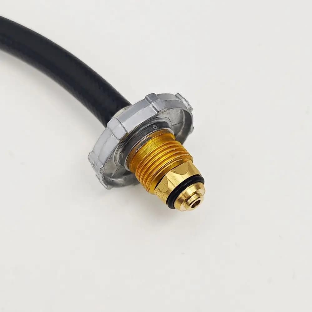 Adattatore per Ricarica Cilindri Efficiente, Antigoccia ed Economico, per Fornelli da Campeggio, Compatibile con Bombole di Butano e Serbatoi Piatti