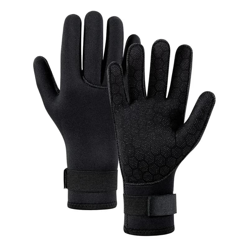 Guanti da surf per immersioni subacquee da 3 mm Guanti da muta in neoprene antiscivolo termico per pesca subacquea Nuoto Rafting Kayak Paddling