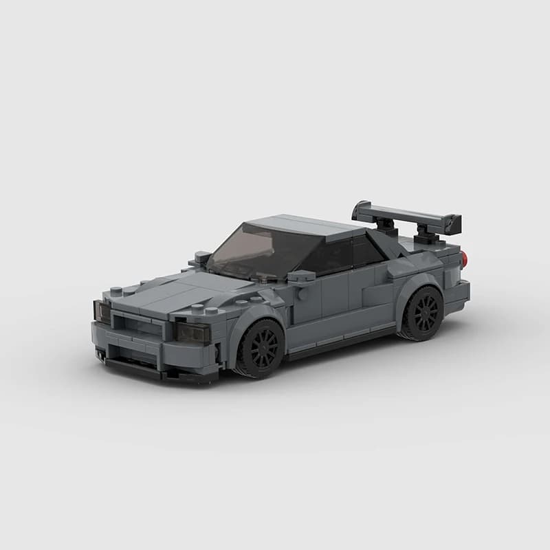 Set di costruzioni fai-da-te per modelli di auto d'epoca, con assemblaggio impegnativo e modelli di visualizzazione da collezione di auto