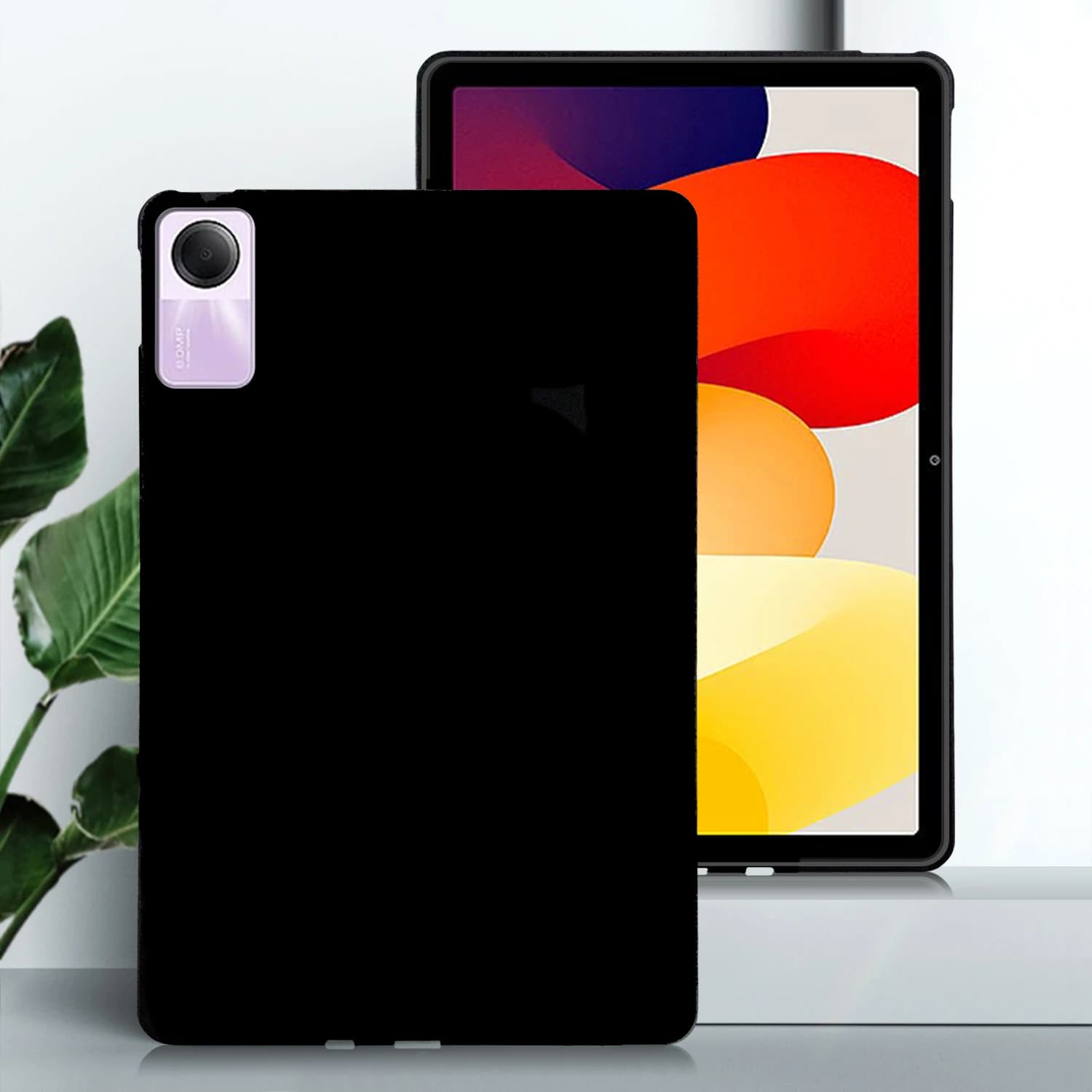 Silicone Tablet Case For RedMi K Pad 2 8.8 SE 11 8.7 "10.61"Xiaomi Pad 6 7 5 8 Pro 12.4 Flexible Soft TPU Black Shell Back Cover