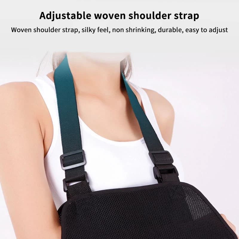 Cinghie di Supporto Post-Operatorie, Fasce per Polso Regolabili e Traspiranti, Supporto Universale per Braccio e Avambraccio, Fascia per Spalla