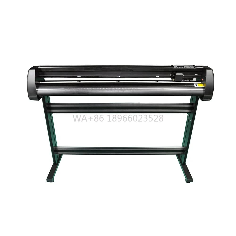 QK-1351 Prezzo economico Carta autoadesiva Adesivo Pellicola in vinile Semi-automatica Contour Graph Plotter Cutter Macchina da taglio