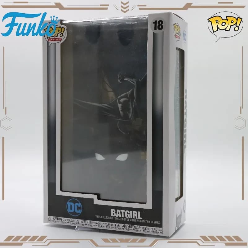 Funko POP Original Genuine DC Batman Anime Figure Batgirl 18 Action Figure Giocattoli per ragazzi e ragazze, regalo, modellini da collezione