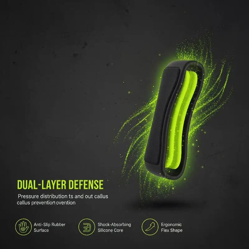Non Slip Exercise Grip Strengthener Durable Rubber Ergonomic Gloves Gripper for Home Gym Fitness Workout