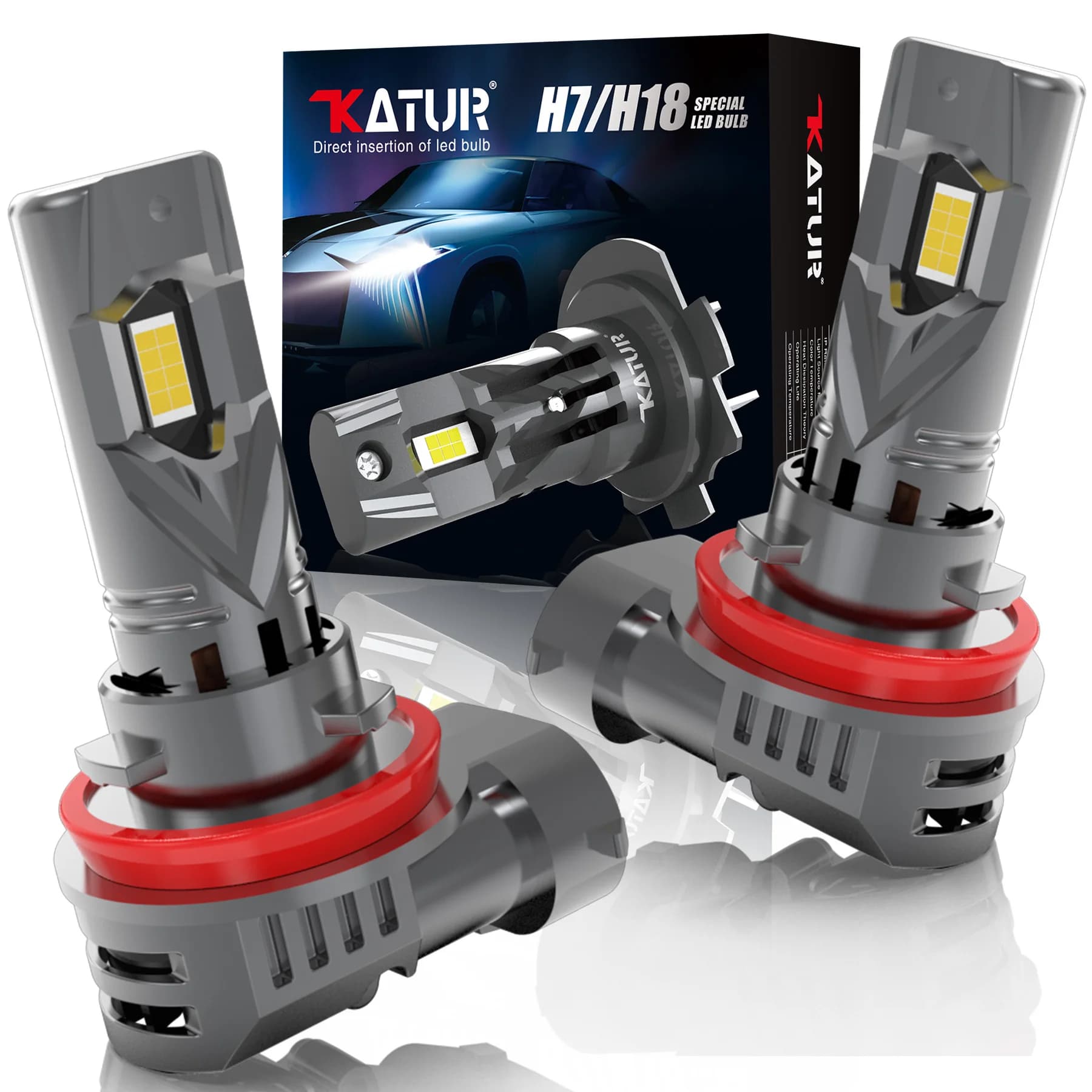 2x H8 H9 H11 H16 Led faro per auto nuovo 100W 20000LM LED Canbus Turbo fendinebbia 6000K 12V diodo lampadina ad alta potenza Super luminosa