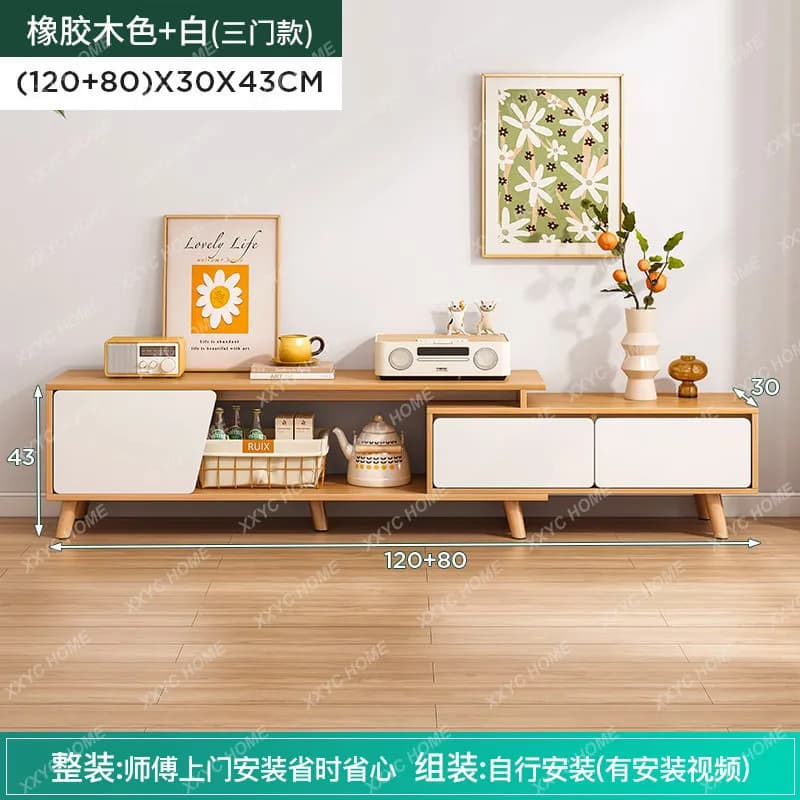 XX Floor Mini Wood Tv Stands Luxury Shelf Monitor Console Tv Table Modern Universal Organizer Archivadores Home