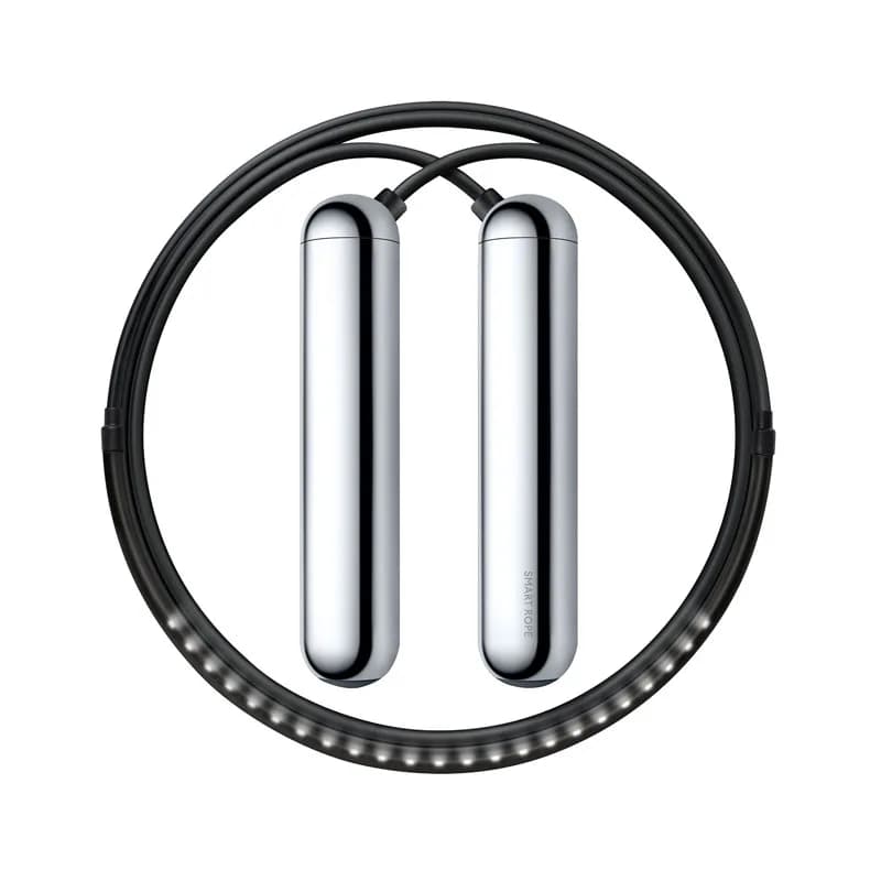 Aluminum adjustable weighted jump rope jump rope with soft beads for fitness