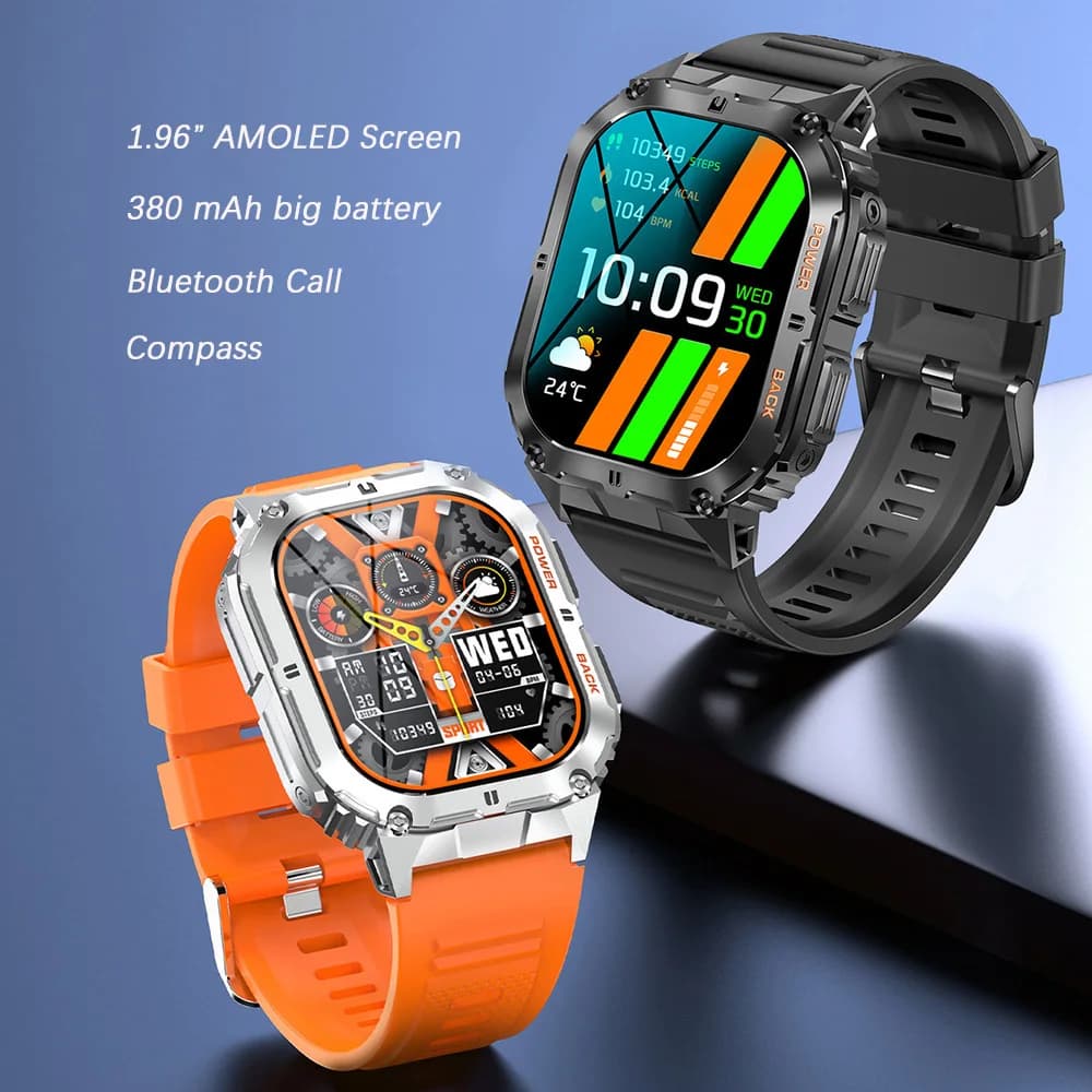 K61 Pro Smart Watch Women's Watch Electronic Wrist Watch Digital Wrist Watch GPS Tracker Compass Fitness Bracelet