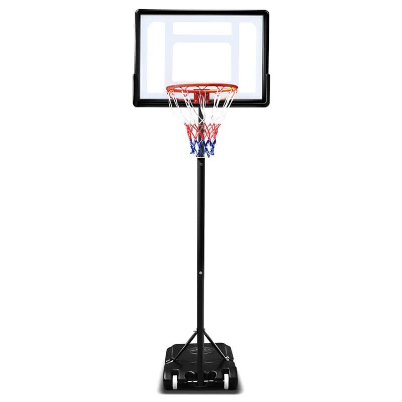 Canestro da Basket per Bambini Regolabile in Altezza, Attrezzatura da Allenamento Domestica Mobile, Tabellone Stabile con Cerchio in Plastica