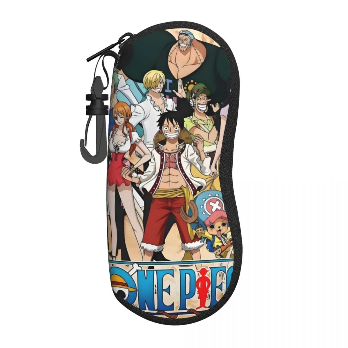 Custodia Morbida Personalizzata per Occhiali da Sole Anime N-Namies in Neoprene con Cerniera, Custodia Protettiva Personalizzata per Occhiali a Tema Film Greedy