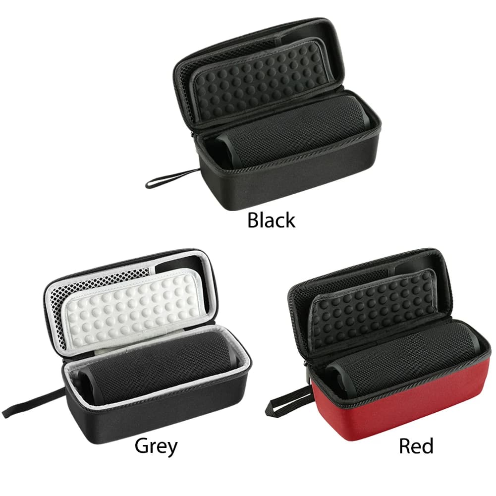 EVA Hard Case for JBL Flip 6, Bluetooth compatible wireless speaker bag, portable shockproof protective case