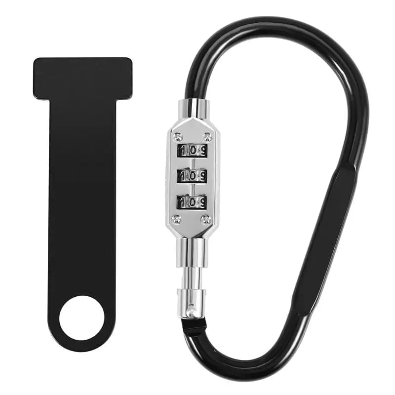Motorcycle Helmet Lock Open Face Helmet Lock Fastener + T-Bar For Racing Motorbike Bike Helmet Lock
