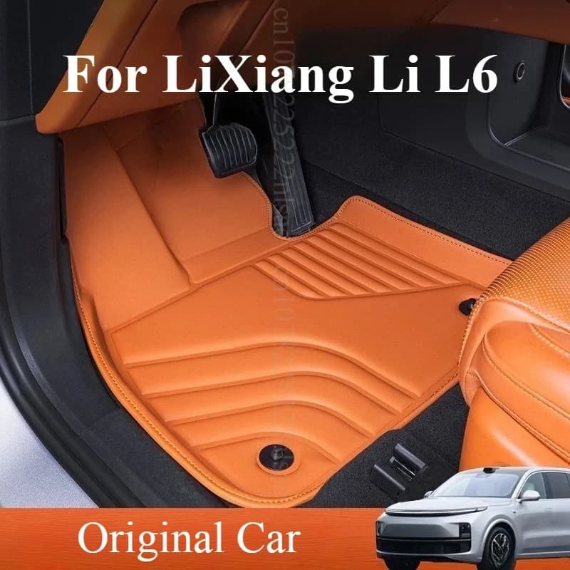 3 pezzi tappetini auto per Lixiang LI L6 2025 2026 tappetino auto accessori interni impermeabile antiscivolo sedile posteriore protezione tappeto auto