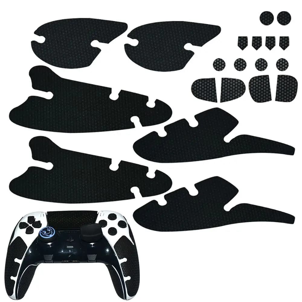 Adesivo Protettivo Antiscivolo, Impugnatura in Silicone Antipolvere, Accessori di Gioco Confortevoli per Controller PS5 EDGE