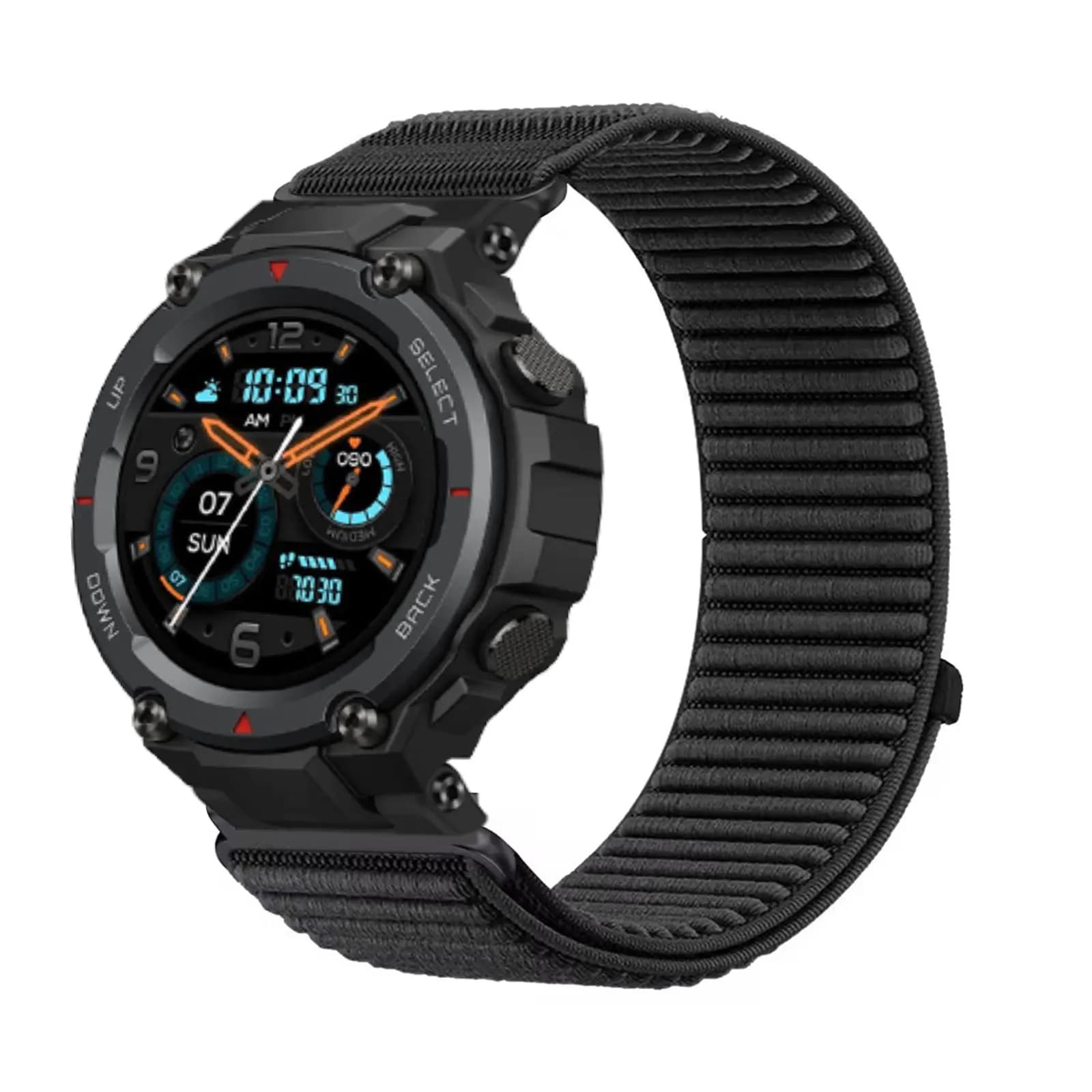 Fasce in nylon per Amazfit T-Rex/T-Rex Pro Band, cinturino elastico in nylon con velcro morbido