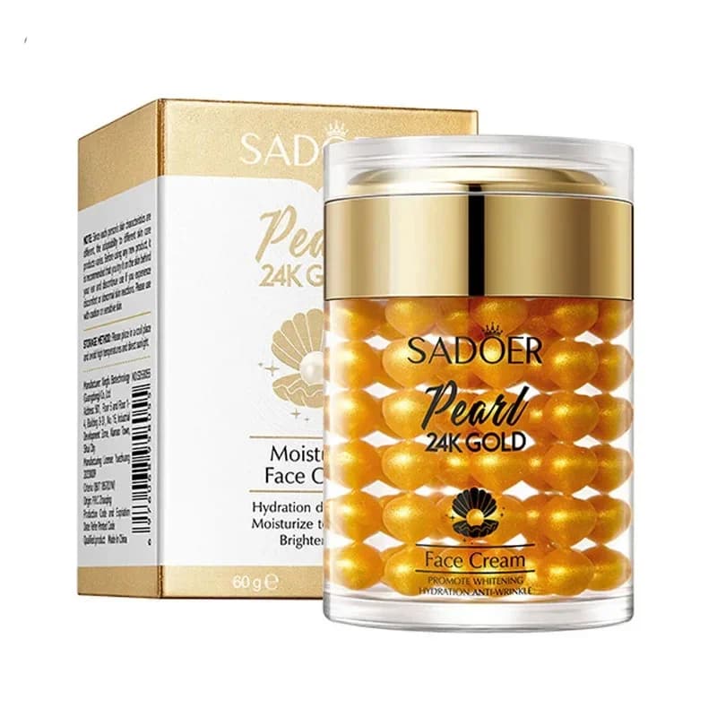 24K Golden Pearl Collagen Face Cream Moisturizing Brightening Face Cream Moisturizing Skin Care Products