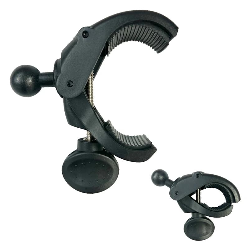 Supporto per Telefono da Bici con Morsetto per Manubrio, Adattatore con Testa a Sfera da 17mm per Moto e Scooter