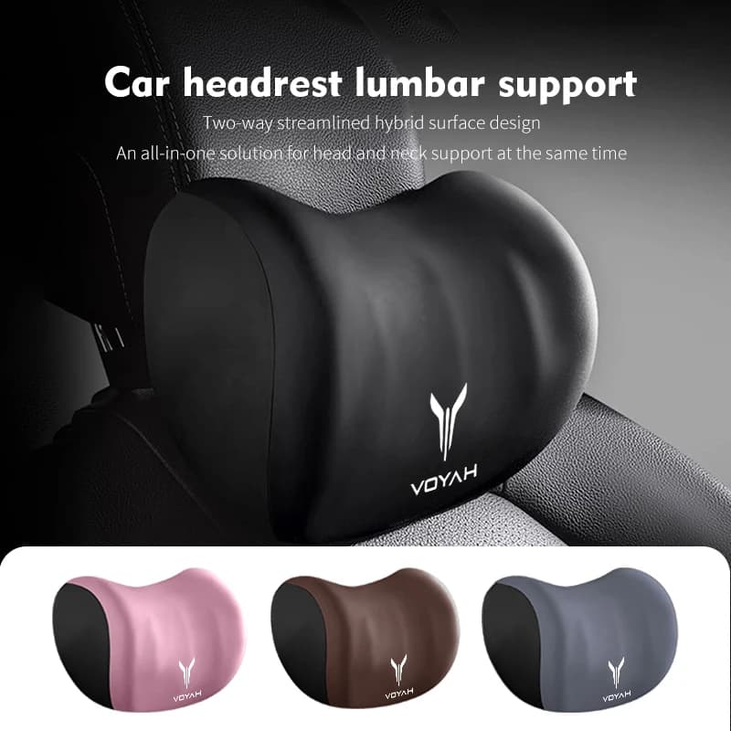 Car Pillow Protection Backrest Cushion Lumbar Headrest Support For Voyah Free Dreamer Zhuiguang H53 2021 2022 2023