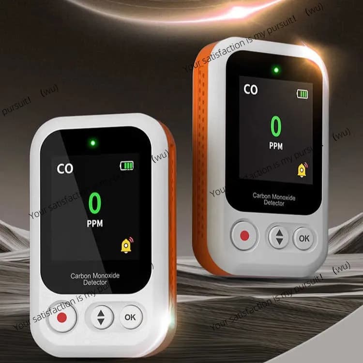 Allarme portatile per il rilevamento della concentrazione di CO rilevatore di monossido di carbonio