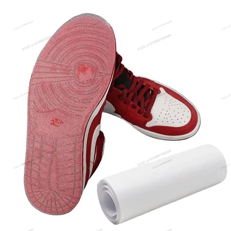 Adesivo autoadesivo antiscivolo per suola di scarpa per protezione suola sneaker Uomo Donna Kit per la cura delle scarpe Nastro di ricambio per copertura di riparazione