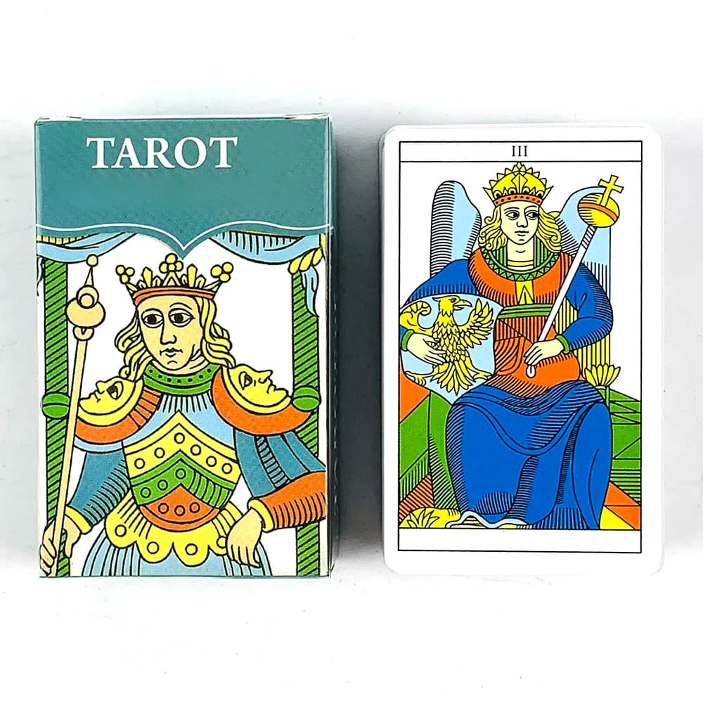 Mini tarocchi 78 carte mazzo gioco da tavolo tascabile, carte da gioco per feste per famiglie e amici, giochi di Natale e Capodanno