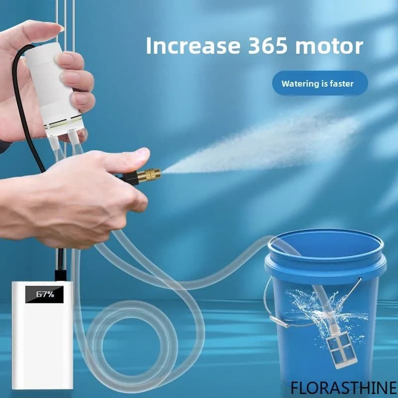 Electric Sprayer Water Kettle High Pressure Spray Guns Water Household Atomizer Garden Sprinkler Gardening