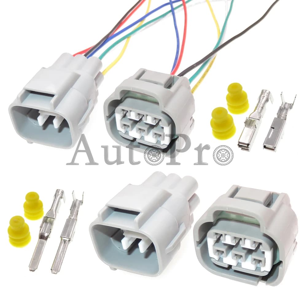 1 Set 6 fori 90980-10988 7282-7064-40 7283-7064-40 presa per pedale acceleratore per Auto presa per faro automatico per Toyota