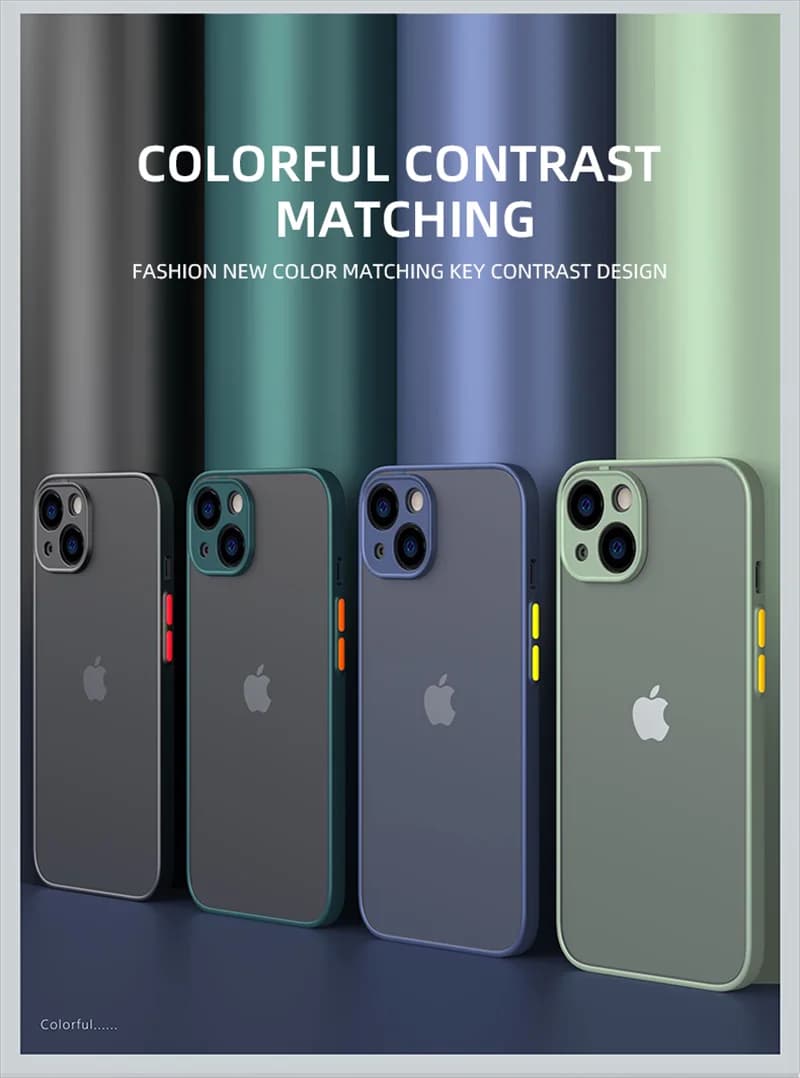 Jingjia Protective Cover for iPhone 15 11 12 13 Mini 14 Pro XR X X Xs Max 7 8 Plus SE 2020 Cover Dura In Silicone Capa