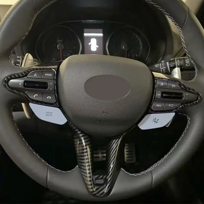 For Hyundai Veloster JS N 2019-2023, i30 N 2017-2023, CN7 N 2021-2025 - 3 Pieces Frame Cover Buttons Internal Flying Panel