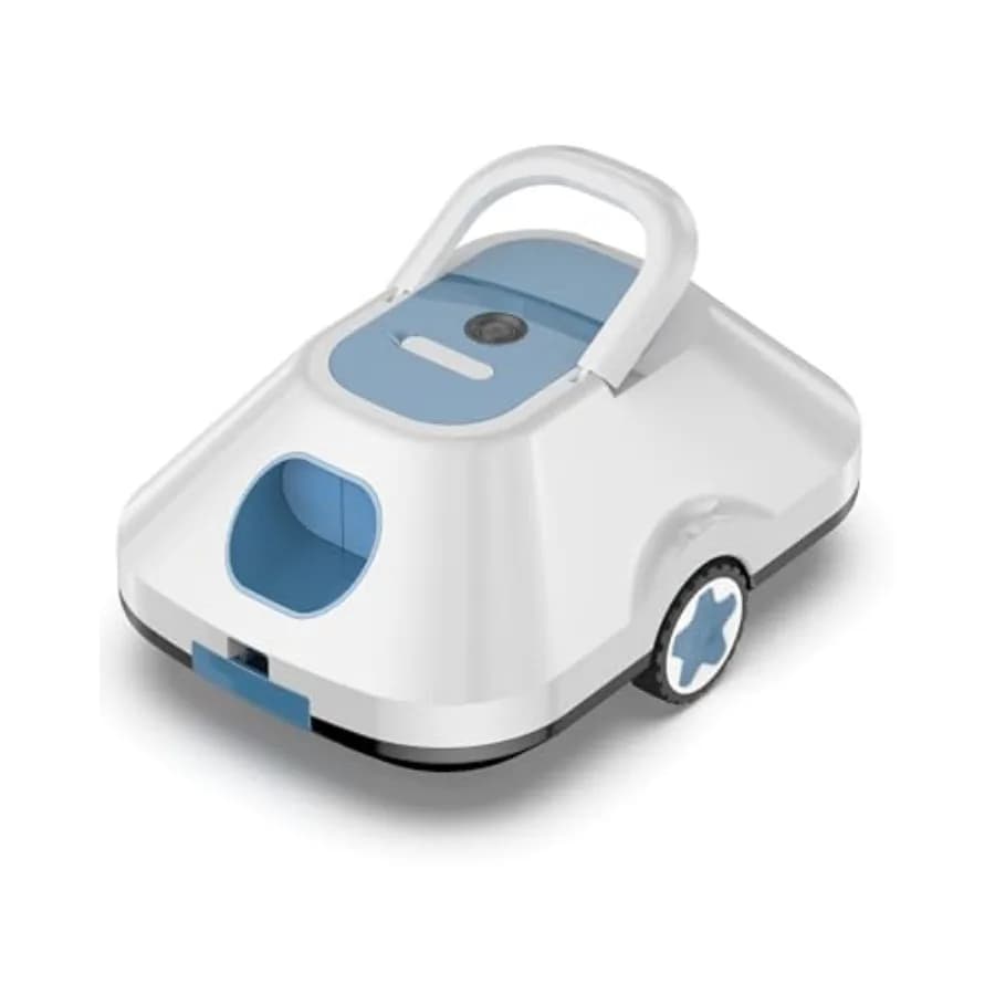 Robot Pulitore Piscina Senza Fili C2 con Doppio Motore, 150 Minuti di Autonomia, Aspiratore per Piscine Fuori Terra Fino a 100 m², Grande Capacità 2.7L