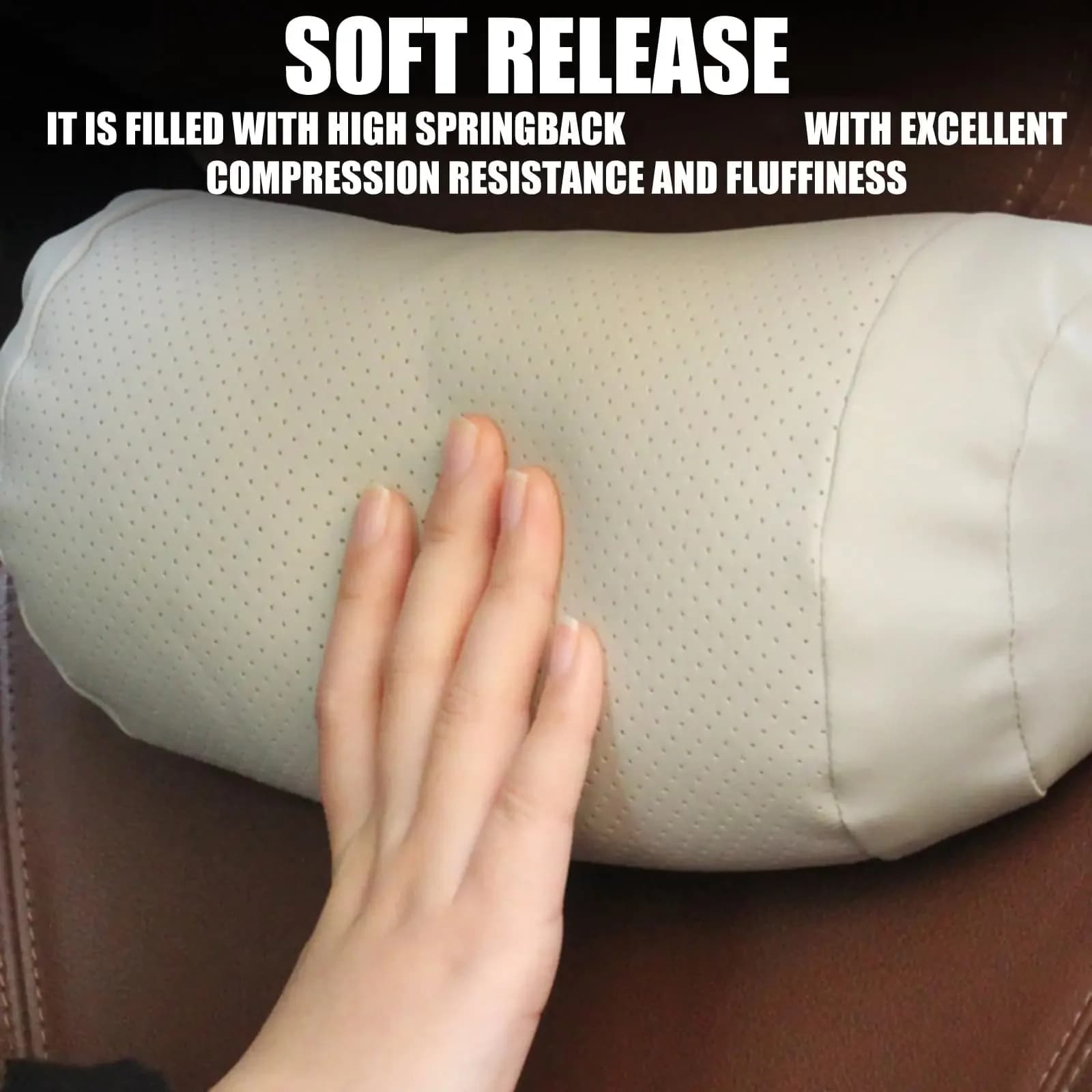 3D Neck Pillow Protects Neck Soft, Fluffy, Comfortable Neck Pillow Car Seat Headrest Universal Travel Pillow