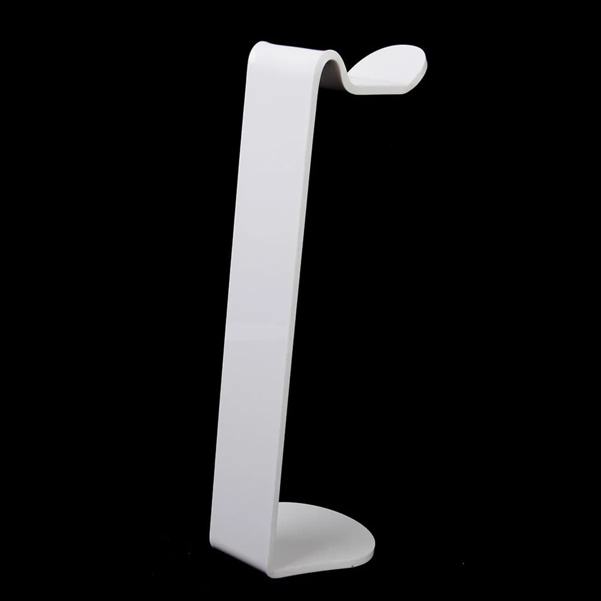 Espositore per Cuffie in Acrilico Traslucido 25Cm, Supporto Universale per Cuffie, Organizzatore da Scrivania, Accessorio Decorativo per Casa