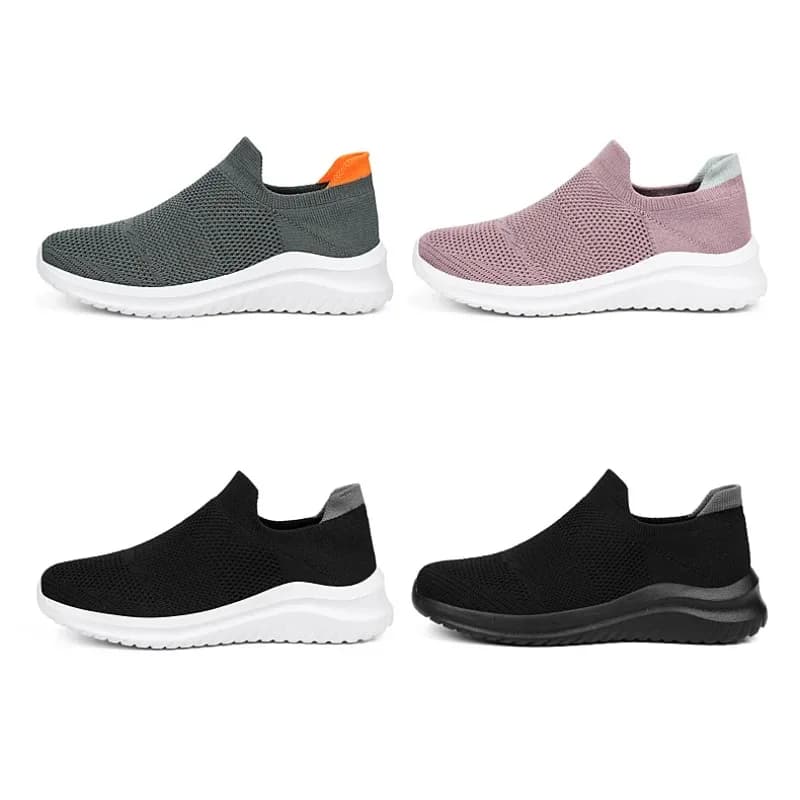 Scarpe da Corsa Leggere Unisex per Uomo e Donna, Calzature Casual Maschili, Sneakers Slip-On con Suola Morbida
