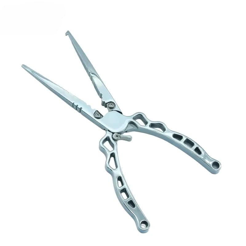 Multifunction Fishing Pliers Braid Cutters Lightweight Stainless Steel Fishing Tools Split Ring Pliers