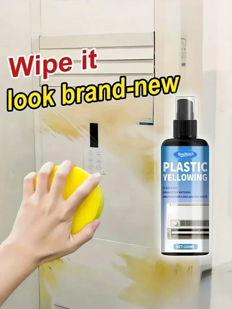 Spray deodorante in plastica per sbiancamento istantaneo e rimozione delle macchie, detergente per interni auto, sbrinatore per climatizzatore, pulizia dello schermo