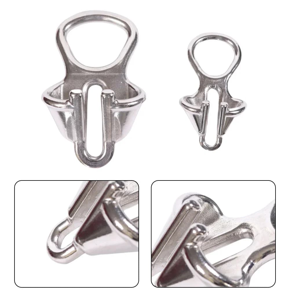 Anello di Bloccaggio per Catena di Ancoraggio in Acciaio Inox 316, Design Innovativo per Attrezzature Nautiche