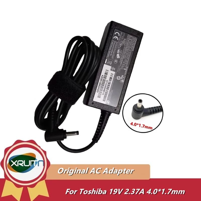 Genuine PA5177U-1ACA AC Adapter 19V 2.37A 45W PA-1450-59 Charger For Toshiba Dynabook U920T Z835 U925T Laptop Power Supply