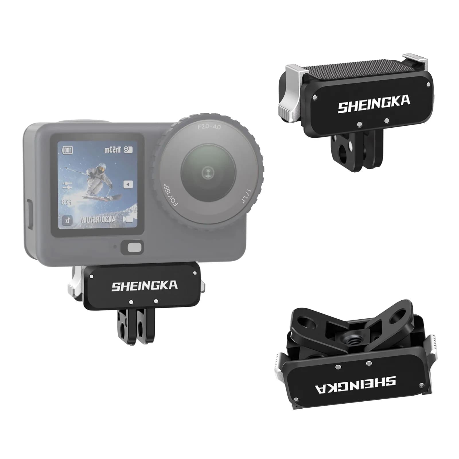 Magnetic Adapter For DJI Osmo Action 5 Pro OSMO 360 / NANO Quick-release Plate for DJI Action 6 4 3 Camera Expansion Accessories
