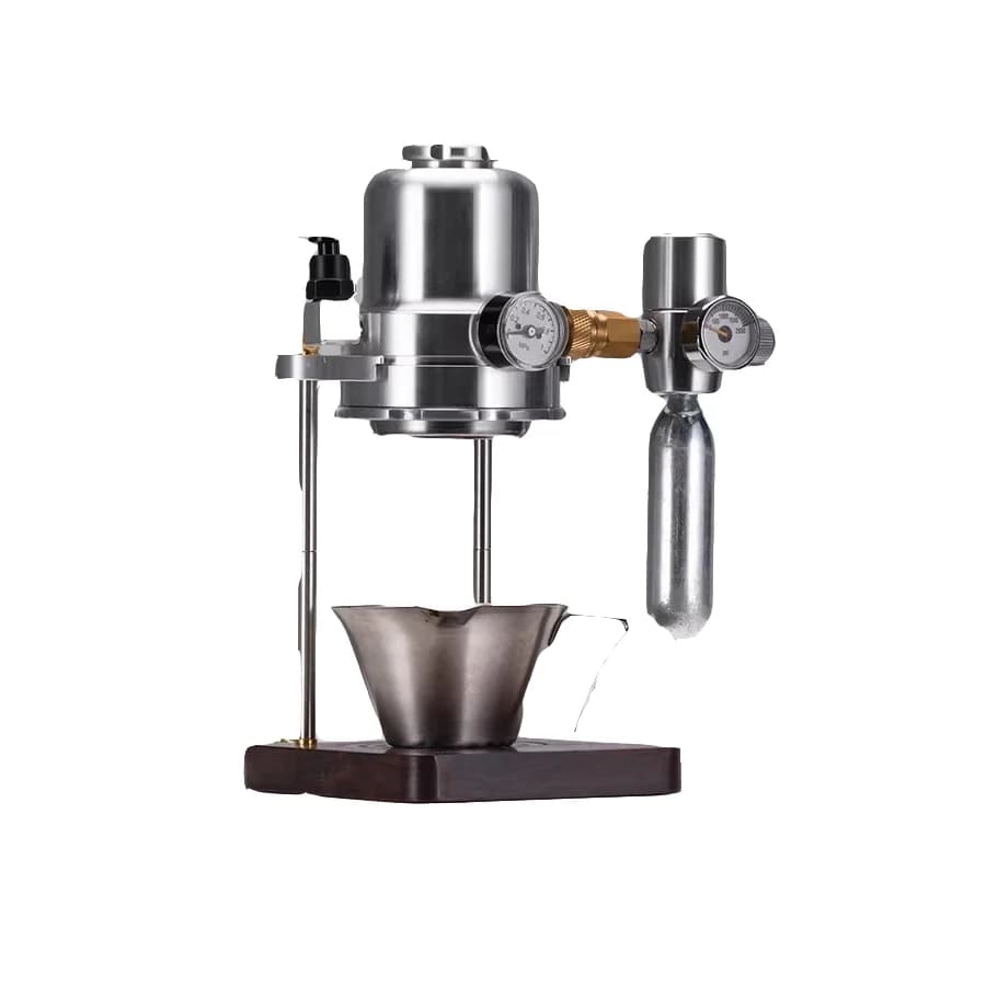 Nuova Macchina per Caffè Espresso Manuale Portatile, Mini Pompa ad Aria Pneumatica per Campeggio, Ufficio, Casa, Corpo Compatto in Metallo