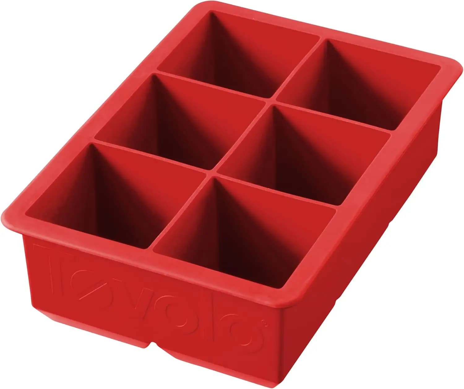 Stampo per Cubetti di Ghiaccio Grandi da 2 Pollici, Vassoio in Silicone Senza BPA per Cubetti a Scioglimento Lento in Cocktail e Bevande